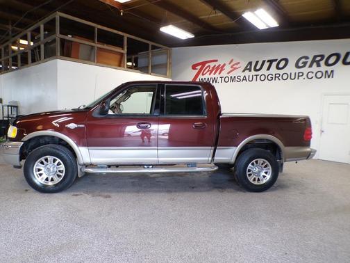 Burgundy Red Metallic 2003 Ford F-150 King Ranch SuperCrew
