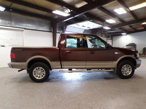 Burgundy Red Metallic 2003 Ford F-150 King Ranch SuperCrew