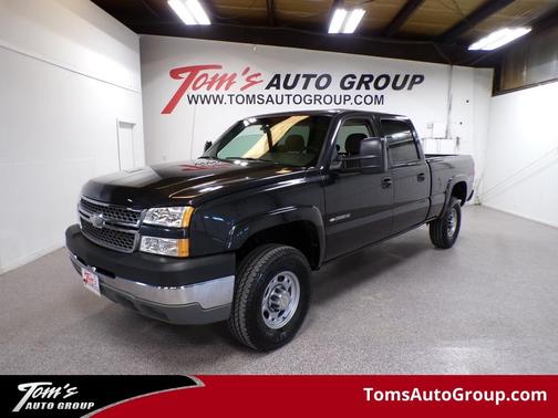 Black 2005 Chevrolet Silverado 2500 LS H/D Crew Cab
