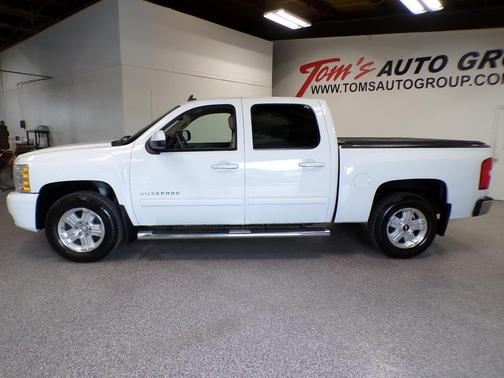 White Diamond Tri-Coat 2012 Chevrolet Silverado 1500 LTZ