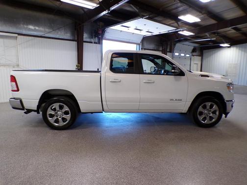 White 2022 RAM 1500 Big Horn