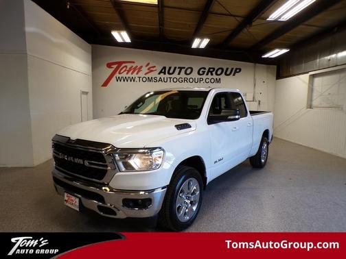 White 2022 RAM 1500 Big Horn