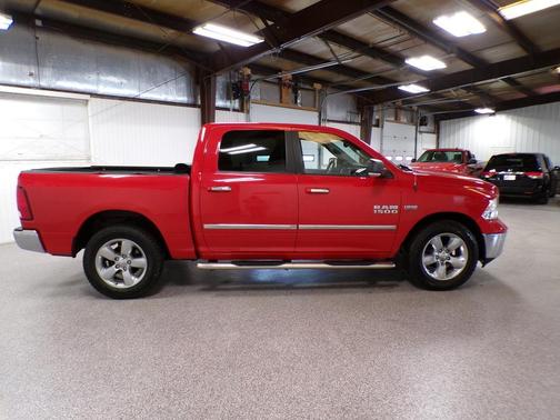 Bright Red 2017 RAM 1500 Big Horn