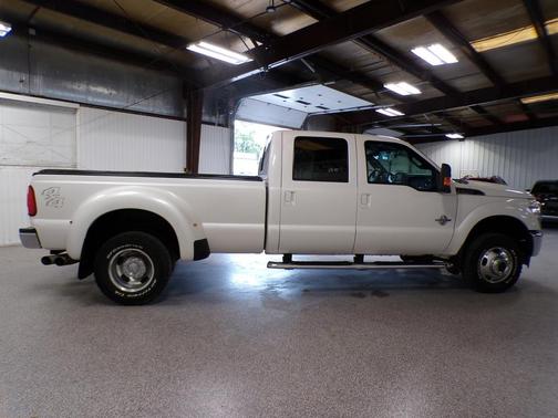 White Platinum Tri-Coat Metallic 2013 Ford F-350 Lariat Super Duty