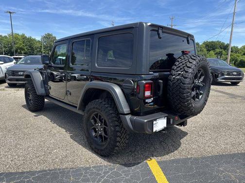 Black Clearcoat 2025 Jeep Wrangler 4xe Willys