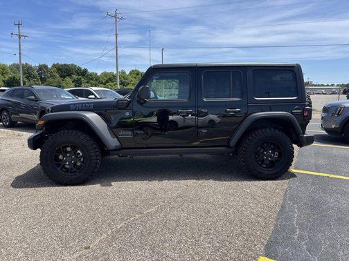 Black Clearcoat 2025 Jeep Wrangler 4xe Willys