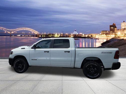 Bright White Clearcoat 2026 RAM 1500 Warlock Crew Cab 4x4 5'7' Box
