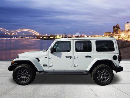 BRIGHT WHITE CLEAR 2026 Jeep Wrangler 4-Door Sahara 4x4