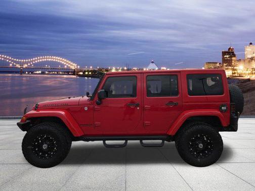 Flame Red Clearcoat 2014 Jeep Wrangler Unlimited Rubicon