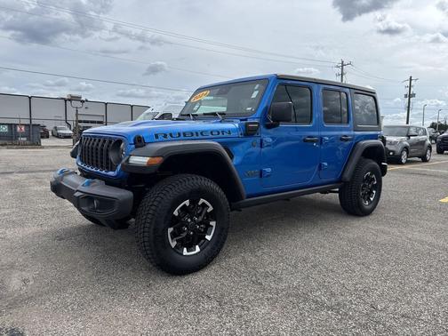 Hydro Blue Pearlcoat 2024 Jeep Wrangler 4xe Rubicon