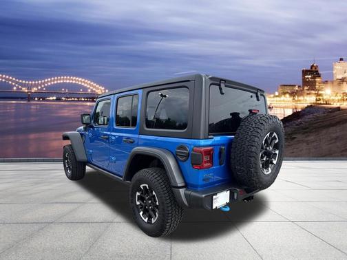 Hydro Blue Pearlcoat 2024 Jeep Wrangler 4xe Rubicon