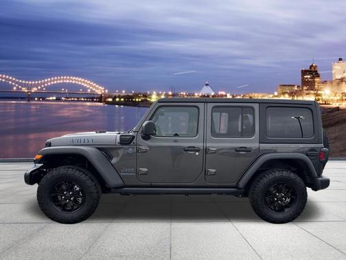 Granite Crystal Metallic Clearcoat 2024 Jeep Wrangler 4xe Willys