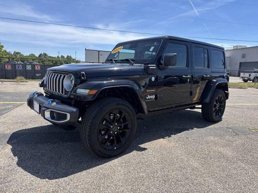 Black Clearcoat 2024 Jeep Wrangler 4xe Sahara