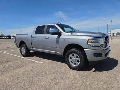 Billet Silver Metallic Clearcoat 2024 RAM 2500 Laramie Crew Cab 4x4 6'4' Box