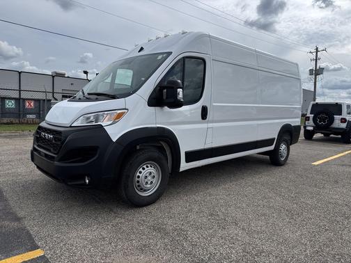 Bright White Clearcoat 2025 RAM ProMaster 3500 High Roof