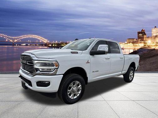 Bright White Clearcoat 2024 RAM 2500 Laramie Crew Cab 4x4 6'4' Box