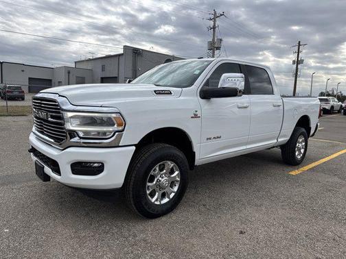 Bright White Clearcoat 2024 RAM 2500 Laramie Crew Cab 4x4 6'4' Box