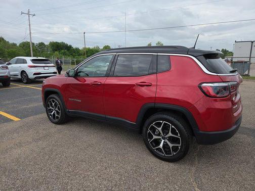 Red Hot Pearlcoat 2025 Jeep Compass Limited
