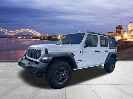 Bright White Clearcoat 2025 Jeep Wrangler Sport S