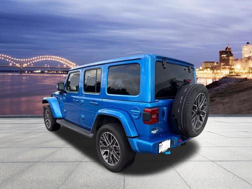 Hydro Blue Pearlcoat 2022 Jeep Wrangler Unlimited 4xe Sahara High Altitude