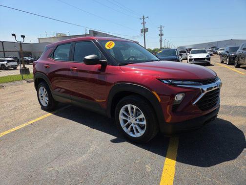 Crimson Metallic 2025 Chevrolet Trailblazer LS