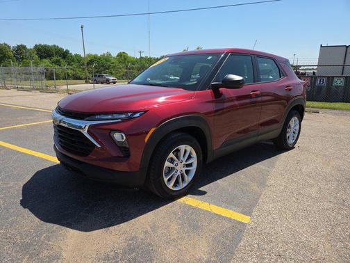 Crimson Metallic 2025 Chevrolet Trailblazer LS