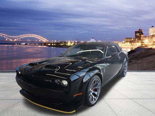 Pitch Black Clearcoat 2023 Dodge Challenger SRT Hellcat