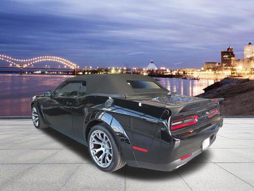 Pitch Black Clearcoat 2023 Dodge Challenger SRT Hellcat