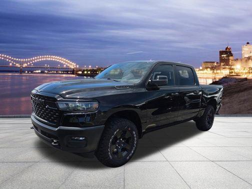 Diamond Black Crystal Pearlcoat 2026 RAM 1500 Warlock Crew Cab 4x4 5'7' Box