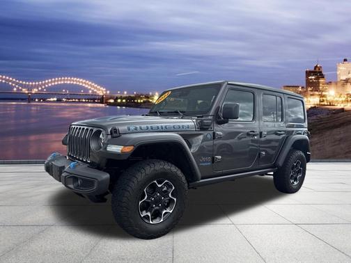 Granite Crystal Metallic Clearcoat 2022 Jeep Wrangler Unlimited 4xe Rubicon