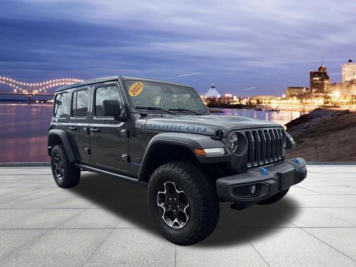 Granite Crystal Metallic Clearcoat 2022 Jeep Wrangler Unlimited 4xe Rubicon
