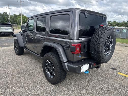 Granite Crystal Metallic Clearcoat 2022 Jeep Wrangler Unlimited 4xe Rubicon
