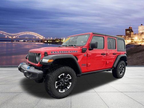 Firecracker Red Clearcoat 2025 Jeep Wrangler 4xe Rubicon