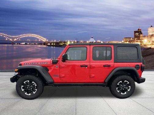 Firecracker Red Clearcoat 2025 Jeep Wrangler 4xe Rubicon