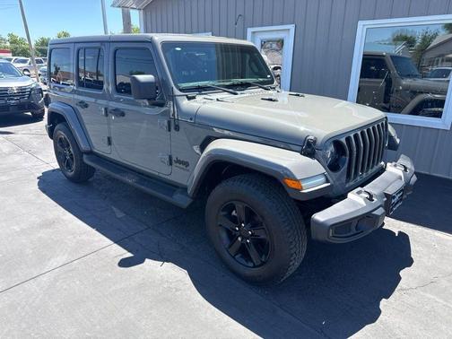 Sting Gray Clearcoat 2020 Jeep Wrangler Unlimited Sahara Altitude