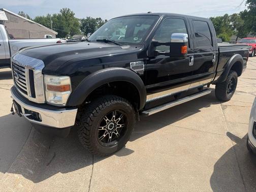 Black 2010 Ford F-350 Lariat Super Duty