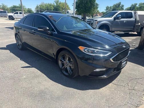 Shadow Black 2017 Ford Fusion Sport