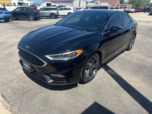 Shadow Black 2017 Ford Fusion Sport