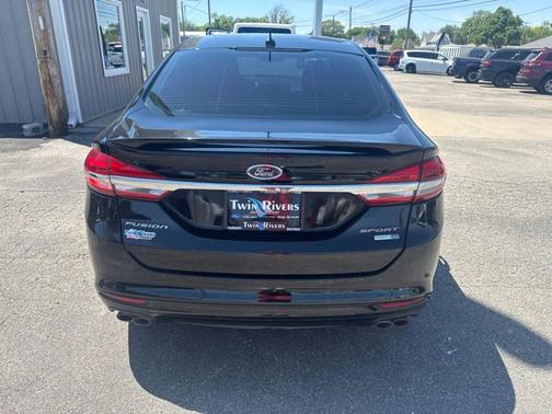 Shadow Black 2017 Ford Fusion Sport