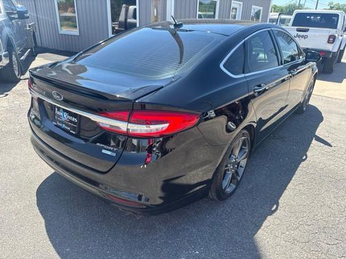 Shadow Black 2017 Ford Fusion Sport