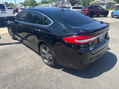 Shadow Black 2017 Ford Fusion Sport