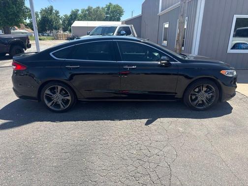 Shadow Black 2017 Ford Fusion Sport