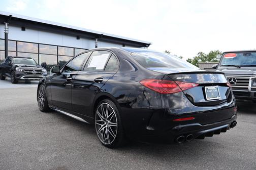 Black 2024 Mercedes-Benz AMG C 43