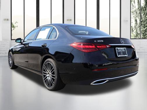 Black 2025 Mercedes-Benz C-Class