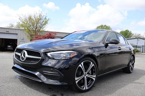 Black 2025 Mercedes-Benz C-Class C 300