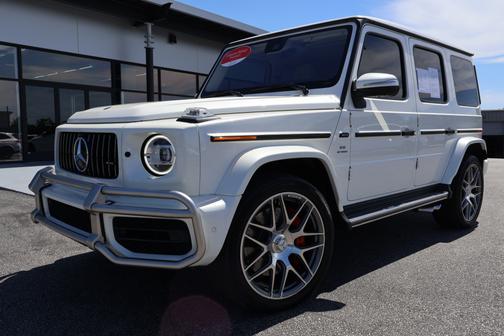 Diamond White 2021 Mercedes-Benz AMG G 63 Base