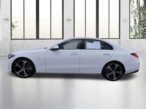 Polar White 2025 Mercedes-Benz C-Class