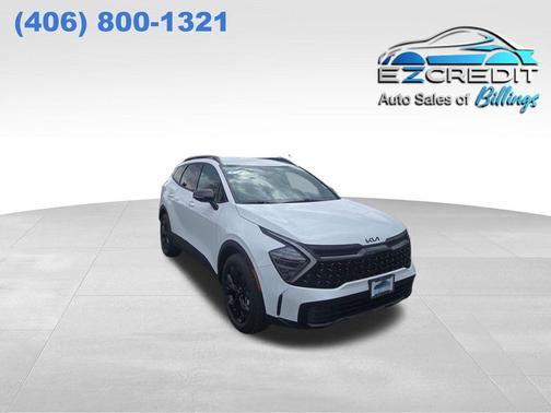 Glacial White Pearl 2025 Kia Sportage X-Line
