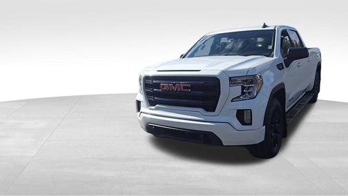 Summit White 2021 GMC Sierra 1500 Elevation