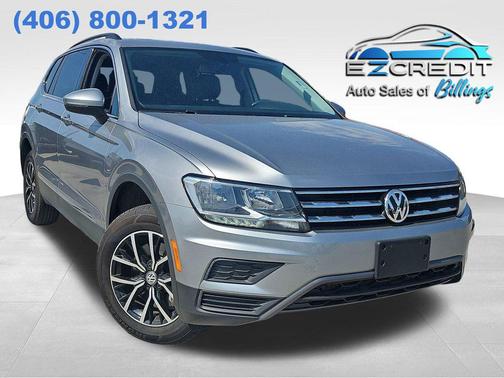 Pyrite Silver Metallic 2021 Volkswagen Tiguan 2.0T SE R-Line Black